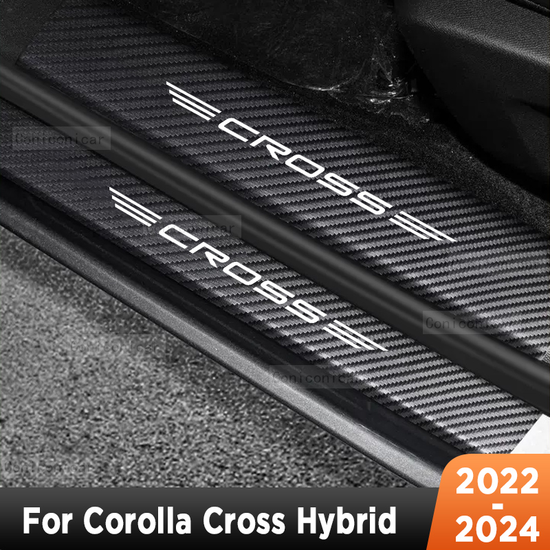 Crepe Pan Carbon - Para toyota corolla cruz 2022-2024 peitoris