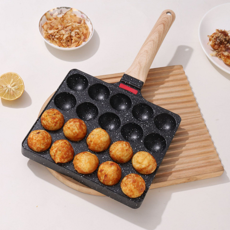 Takoyaki Grill Plate - Panela Takoyaki com 20 Furos, Chapa