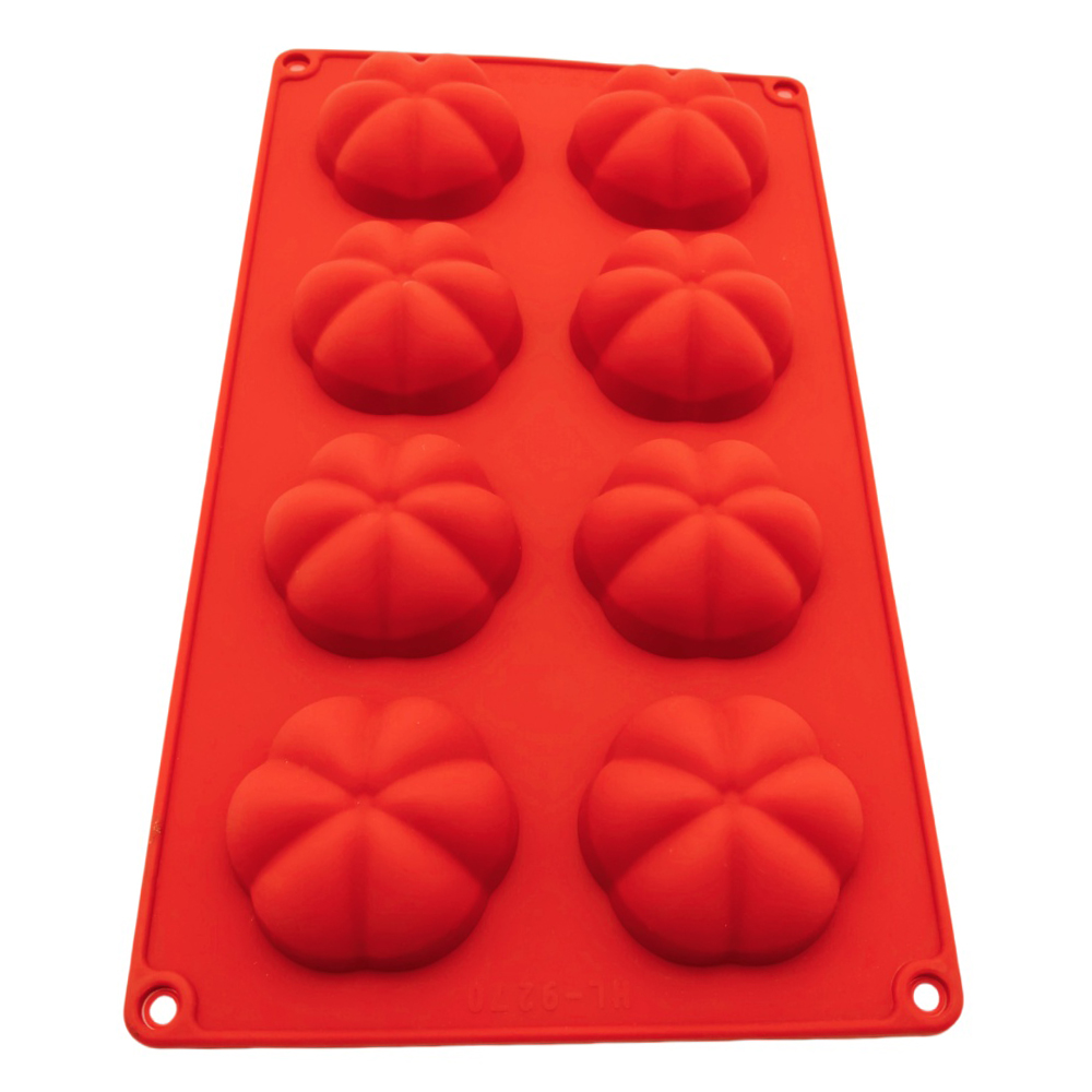 Donut Mold Silicone - Nova chegada 8 buraco 6 pétala