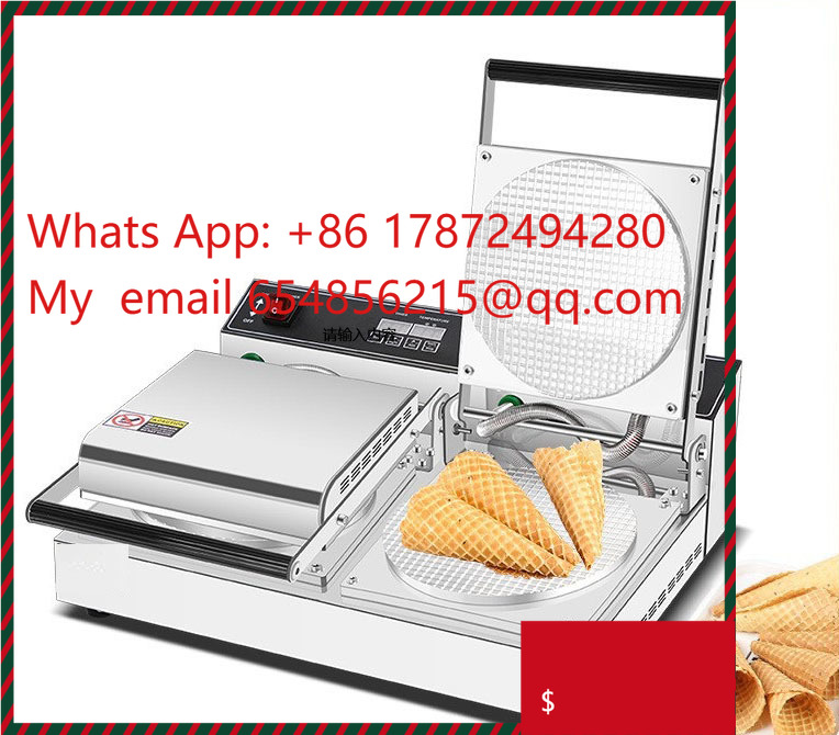 Máquina comercial multifuncion - Waffle Cone Maker avaliação e preço