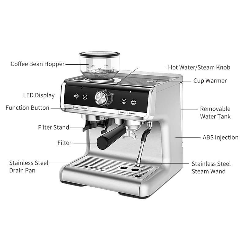 2026 Quente! Máquina de Café E - Breville Espresso Barista Express avaliação e preço