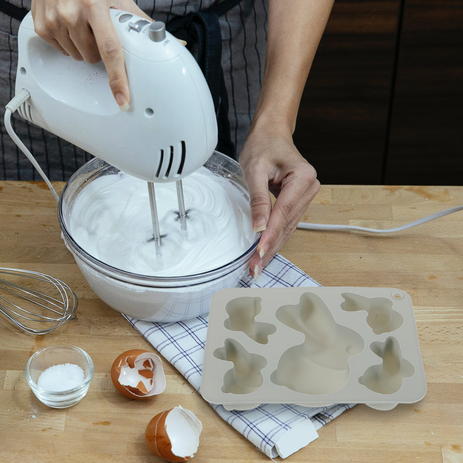 Forma de Silicone de Alta Qual - Bunny Cake Mold avaliação e preço