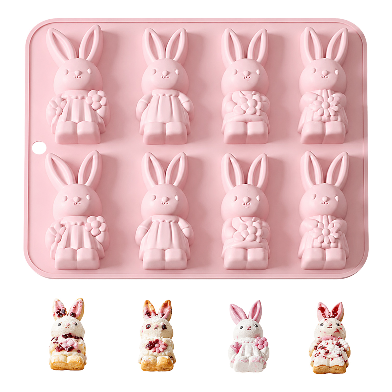 Forma Profissional para Bolo e - Bunny Cake Mold avaliação e preço