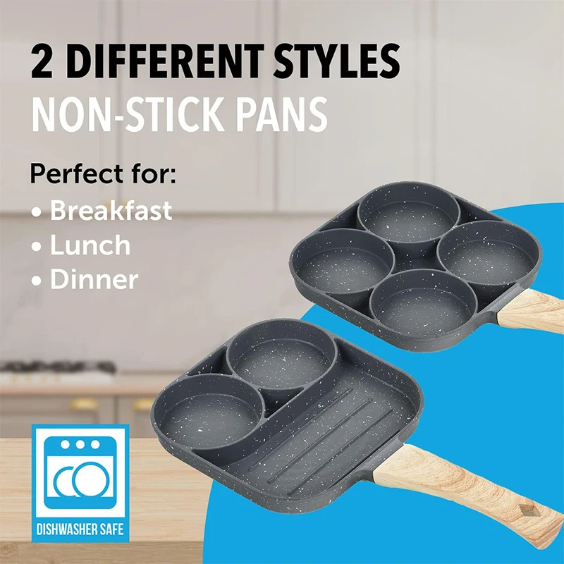 Panela Antiaderente para Panqu - Mini Pancake Griddle avaliação e preço