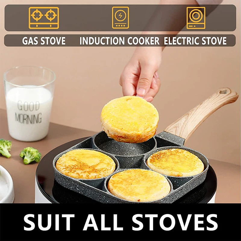 Panela Antiaderente para Panqu - Mini Pancake Griddle avaliação e preço