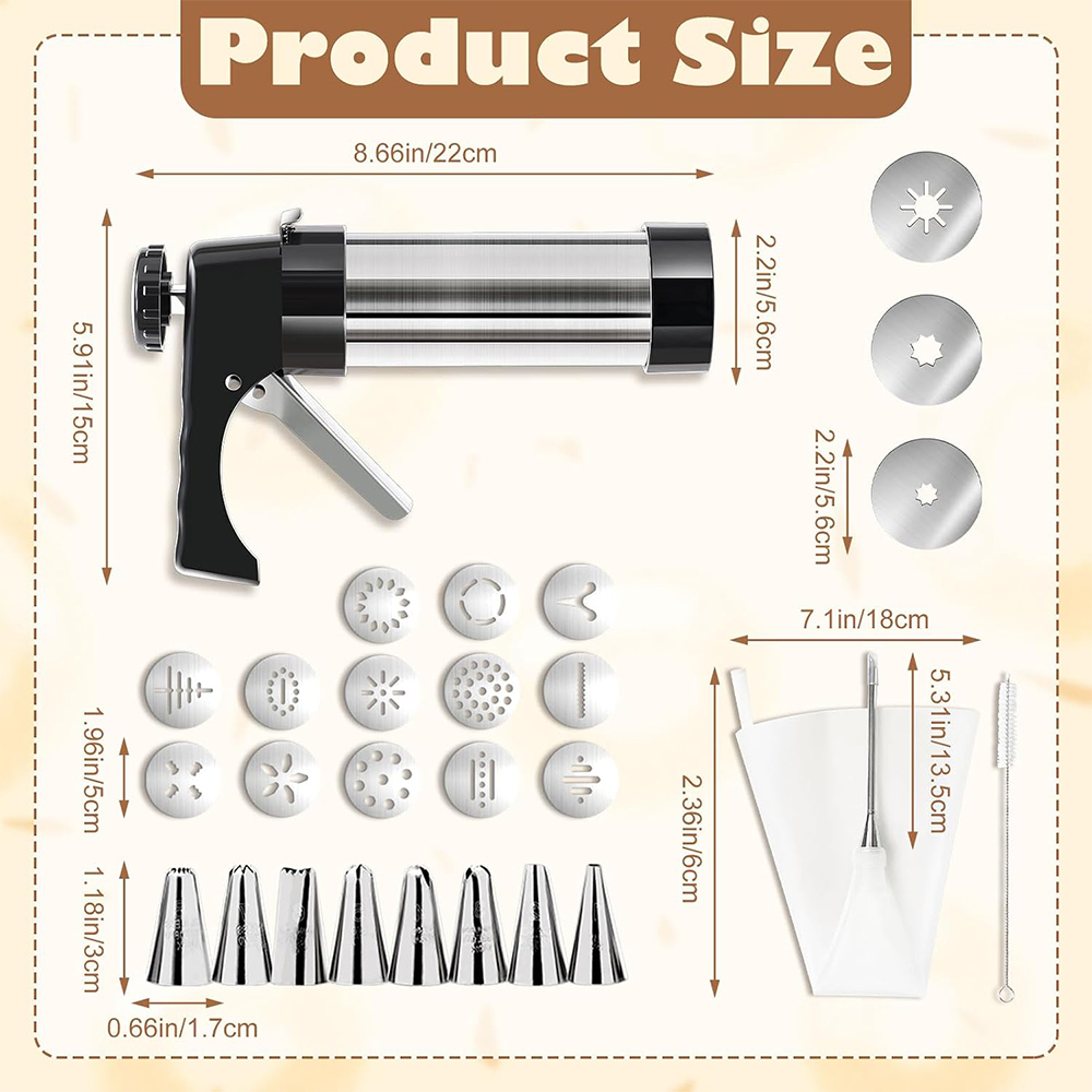 LMETJMA Kit 3 em 1 para Fazer  - Churros Maker Gun avaliação e preço