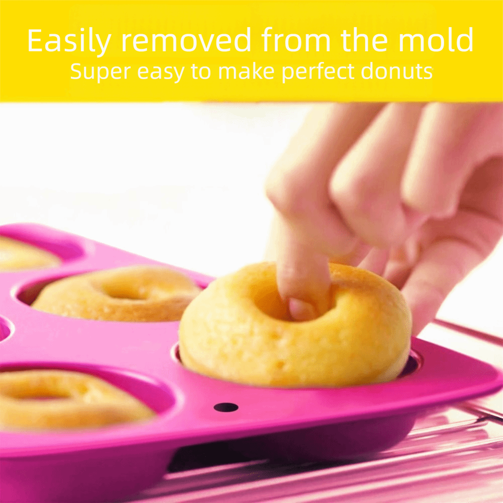 Novo Molde de Silicone para Do - Donut Mold Silicone avaliação e preço