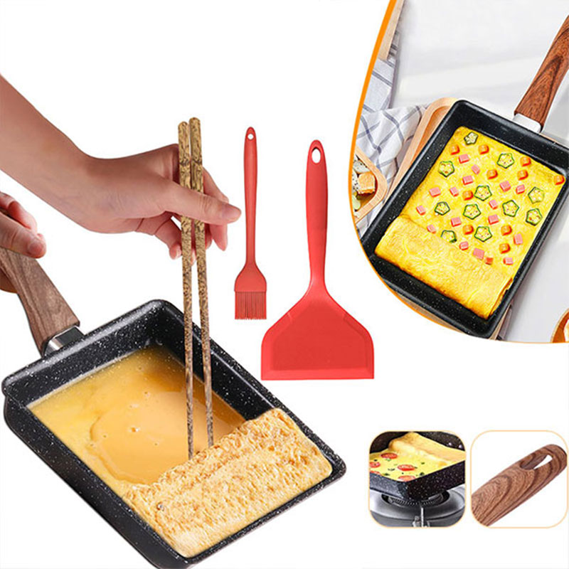 Tamagoyaki japonês omelete pan - Egg Waffle Pan avaliação e preço