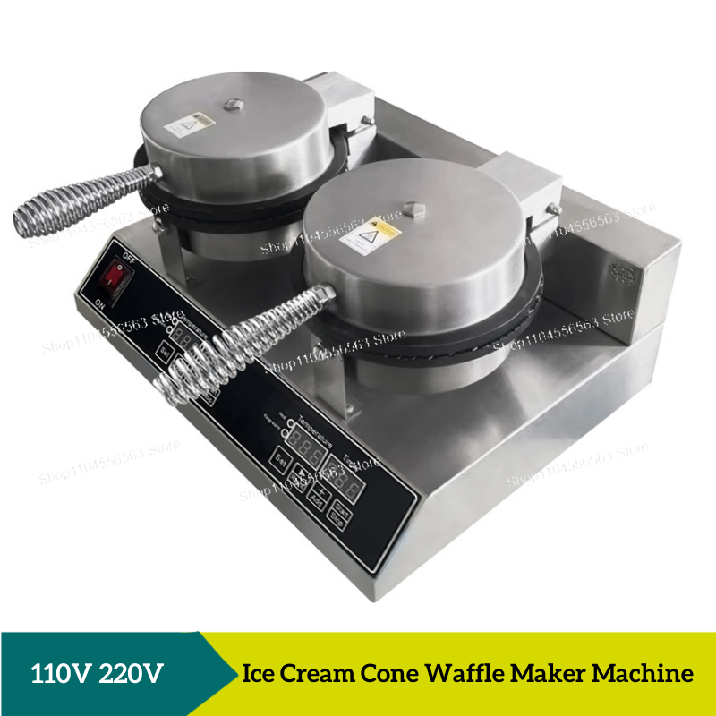 Máquina de fazer sorvete e waf - Waffle Cone Maker avaliação e preço