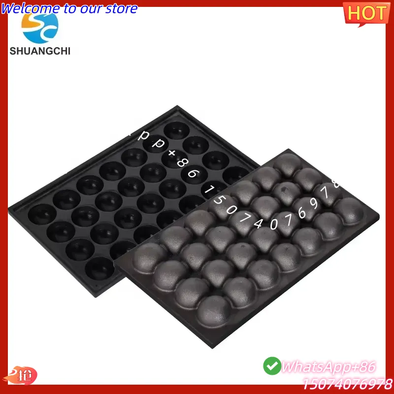 Nova Máquina Comercial Japones - Takoyaki Grill Plate avaliação e preço